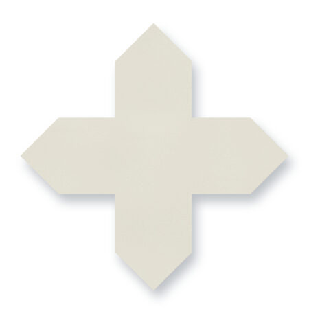 Laud – Cotton | Porcelain – 5.4 in. Cross Field Tile | Matte