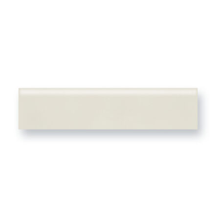 Laud – Cotton | Porcelain – 2.5×10 in. Long Edge Bullnose Tile | Matte