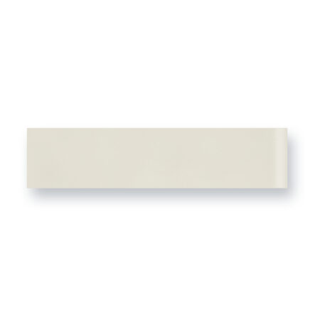 Laud – Cotton | Porcelain – 2.5×10 in. Short Edge Bullnose Tile | Matte
