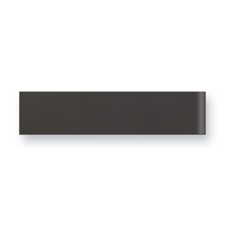Laud – Coal | Porcelain – 2.5×10 in. Short Edge Bullnose Tile | Matte