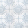 Stella Waterjet Mosaic | Marble - Echo White & Cambridge Blue | Honed