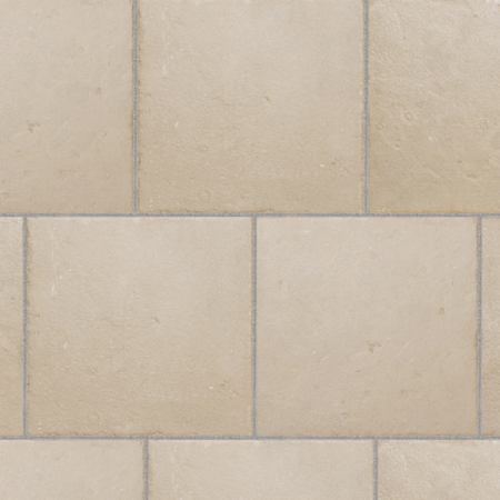 Abbey - Vieux Monde | Limestone - 16x16x3/4 in. Creme Coton Field Tile | Patrimoine