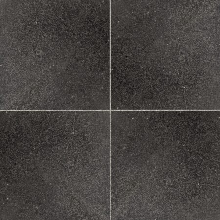 Abbey - Shelbourne | Marble - 14x14x3/4 in. Black Berber Field Tile | Antique