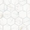 Grandview - Astor Gold | Marble - 3x3 in. Hexagon Mosaic | Honed
