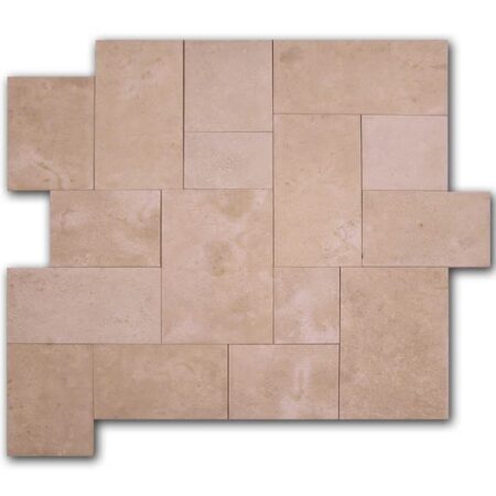 Vallangis Jaune | Limestone - 8 Piece Pattern - Monastere (3/4" Thick)