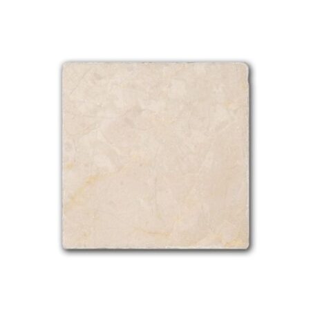Botticino | Marble - 4x4 in. Field Tile | Tumbled (3/8" Thick)