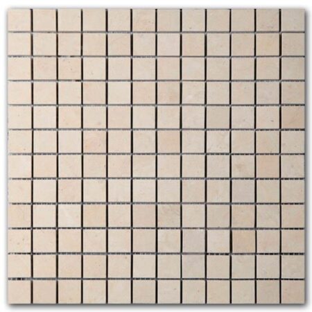 Thala Beige | Limestone - 3/4x3/4 in. Straight Joint Mosaic | Honed (3/8" Thick)