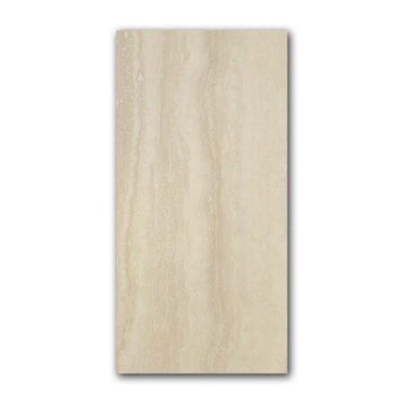 Sahara Sand | Travertine - 10x20 in. Field Tile | Veincut Filled & Honed (3/8" Thick)