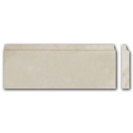 Bursa Beige | Marble - 5x12 in. Base Moulding | Honed/Polished (3/4" Thick)