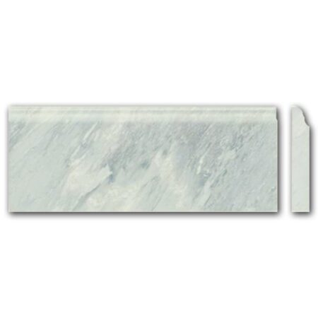 Ming Green | Marble - 5x12 in. Base Moulding | Honed/Polished (3/8" Thick)