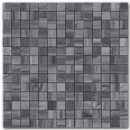 Mohala Blue | Limestone - 3/4x3/4 in. Straight Joint Mosaic | Honed (3/8" Thick)
