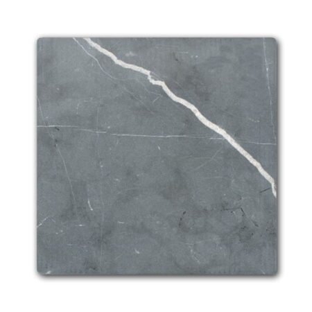 Nero Marquina | Marble - 12x12 in. Field Tile | Tumbled (3/8" Thick)