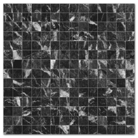 Grigio Carnico | Marble - 3/4x3/4 in. Straight Joint Mosaic | Honed/Polished (3/8" Thick)