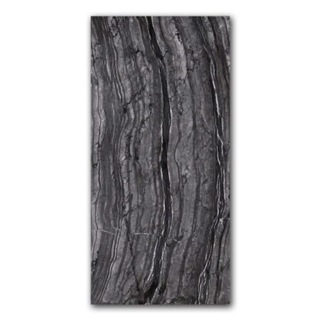 Nero Zebrino | Marble - 12x24 in. Field Tile | Polished (3/8" Thick)