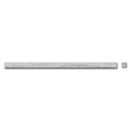 Silver Wave | Limestone - 12 in. Flat Liner-Empire Moulding | Honed (3/5" x 3/4" Thick)