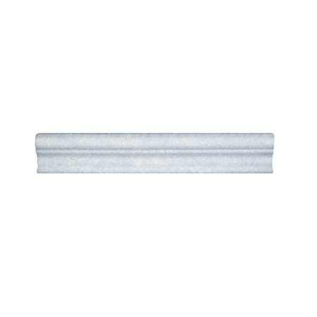 Grandview - Cambridge Blue | Marble - 2x12 in. Chair Rail Moulding | Honed