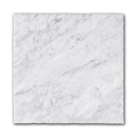 Bianco Carrara | Marble - 16x16 in. Field Tile | Cathedral Finish (3/8″ Thick)