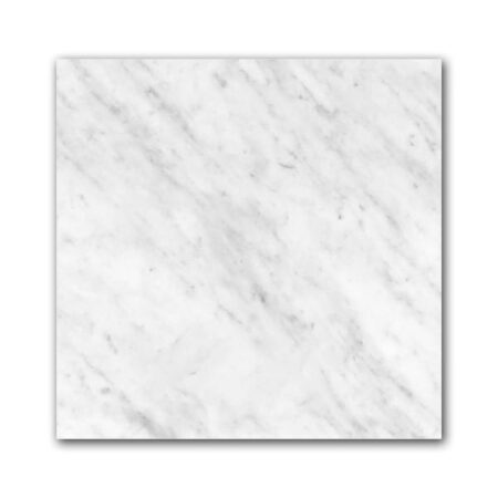 Bianco Carrara | Marble - 12x12 in. Field Tile | Honed/Polished/Tumbled