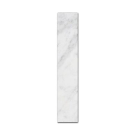 Bianco Carrara | Marble - 3x16 in. Field Tile | Honed/Polished