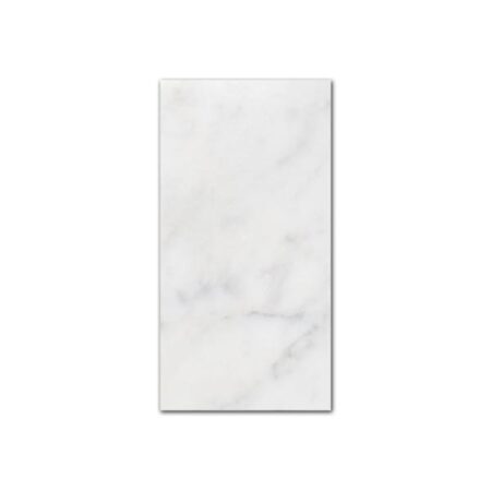 Bianco Carrara | Marble - 3x6 in. Field Tile | Honed/Polished