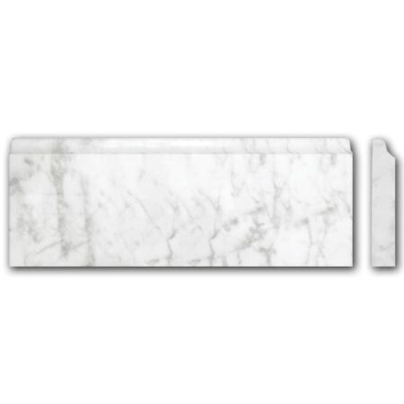 Gioia Venatino | Marble - 5x12 in. Base Moulding | Honed/Polished