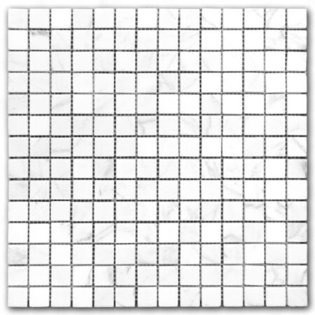 Gioia Venatino | Marble - 3/4x3/4 in. Straight Joint Mosaic | Honed/Polished