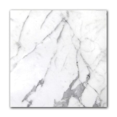 White Statuary | Marble - 18x18 in. Field Tile | Honed/Polished