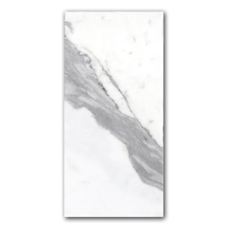 White Statuary | Marble - 12x24 in. Field Tile | Honed/Polished