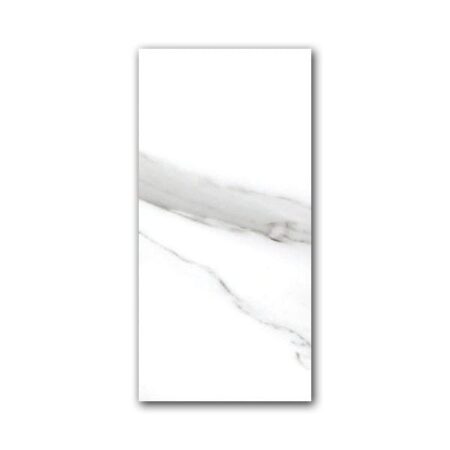 White Statuary | Marble - 6x12 in. Field Tile | Honed/Polished