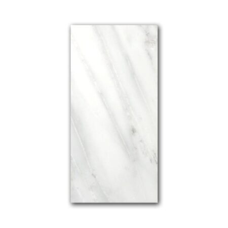 Tibetan White | Marble - 6x12 in. Field Tile | Honed/Polished
