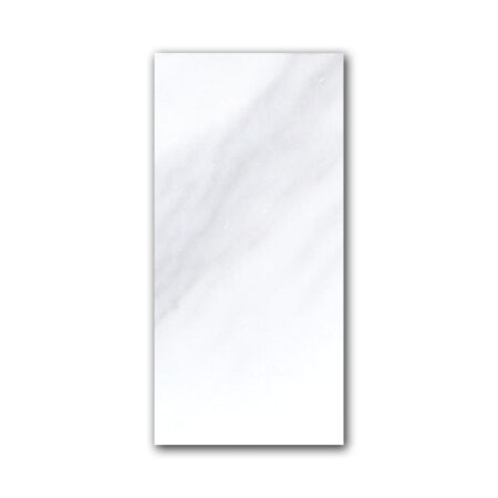Bianco Luna | Marble - 6x12 in. Field | Honed/Polished