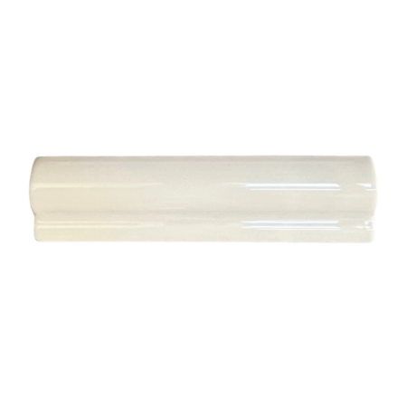 Blok - Cream | Ceramic - 2x8 in. Chair Rail Moulding