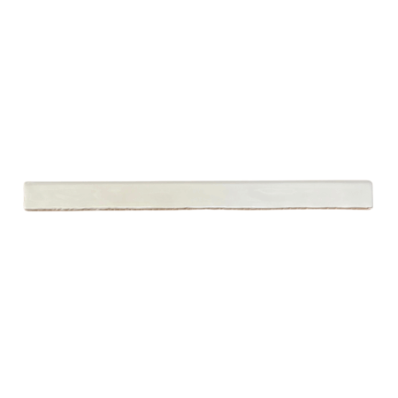 Blok - Cream | Ceramic - 1x12 in. Bullnose Tile