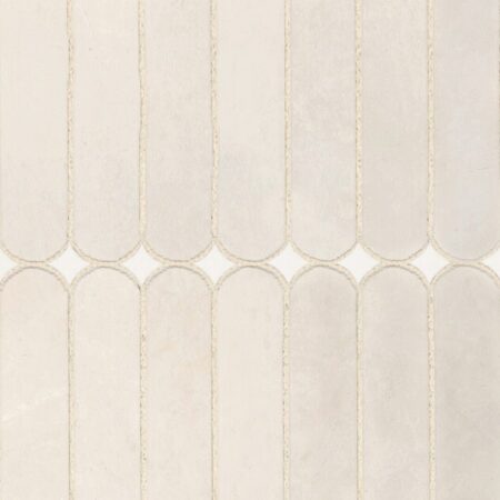 Winslow - Kingston Cream | Honed Marble - Pill & Carlyle Star Mosaic
