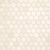 Winslow – Kingston Cream | Honed Marble - Penny Round Mosaic