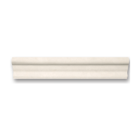 Winslow – Kingston Cream | Honed Marble - 2 5/8 x 12 in. Chair Rail Moulding