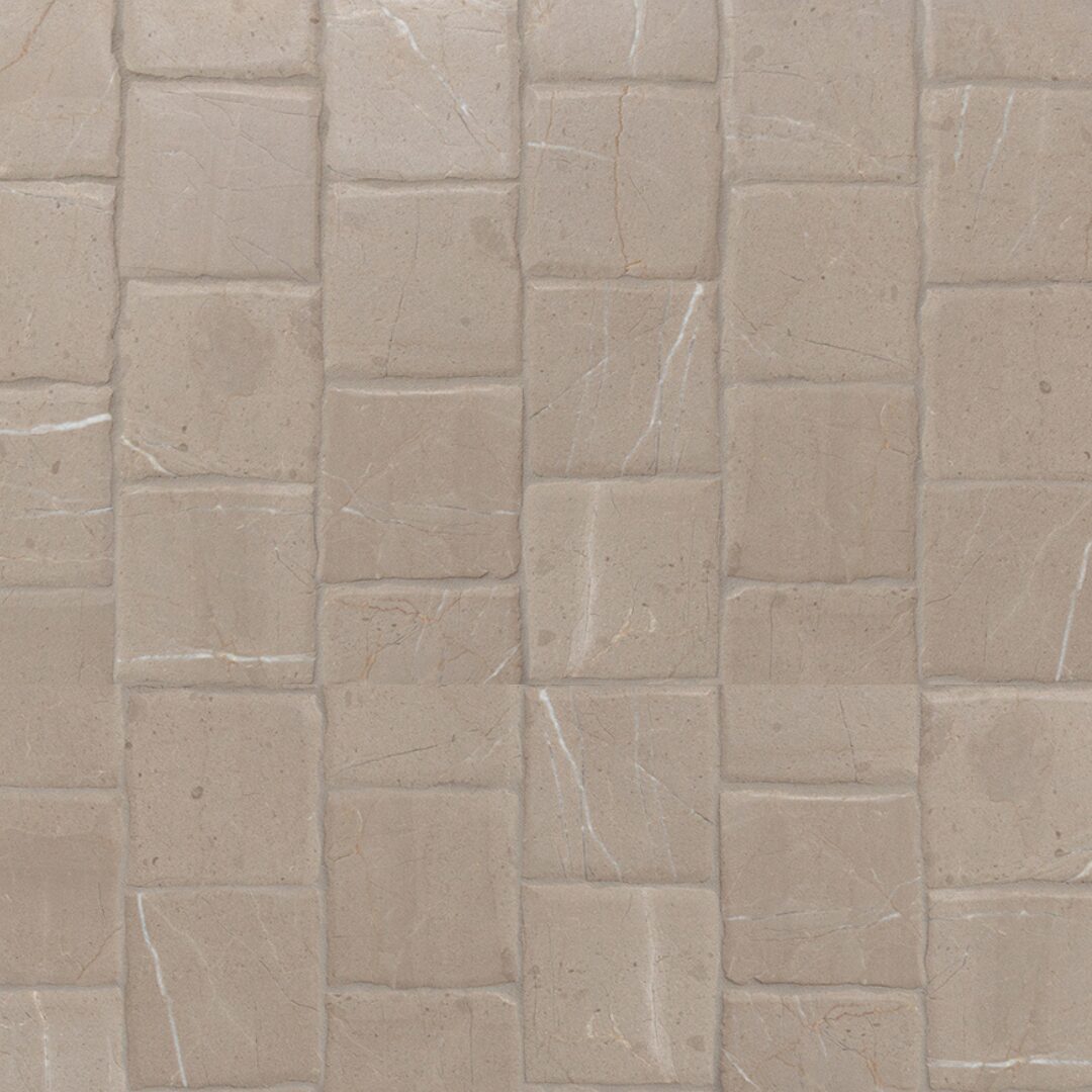 稀少品 ルート ブリュック tile composition, Arabia. Corinthian Beige | Marble - 4x4 in. Field Tile | Old World