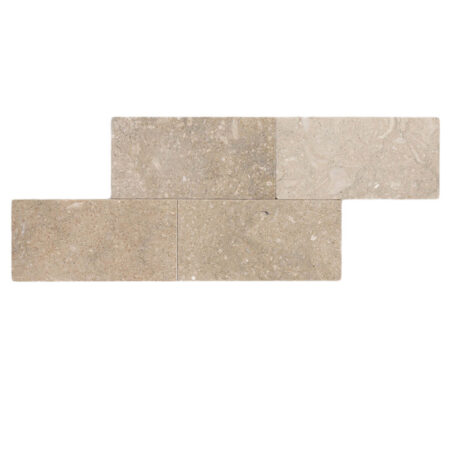 Pistache (Seagrass) | Limestone - 3x6 in. Field Tile | Honed (3/8" Thick)