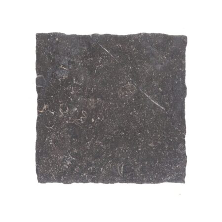 Noir Sully | Limestone - 18x18 in. Field Tile | Old World/Honed (3/8" Thick)