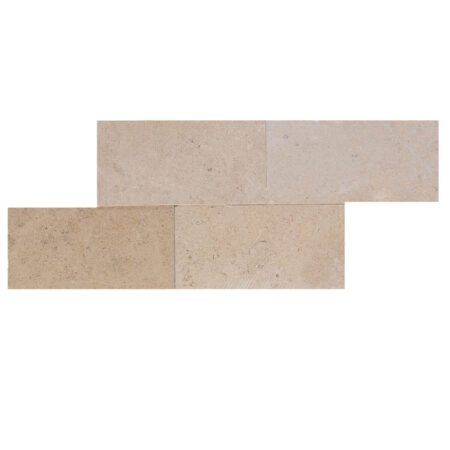 Corton Beige | Limestone - 3x6 in. Field Tile | Honed (3/8" Thick)