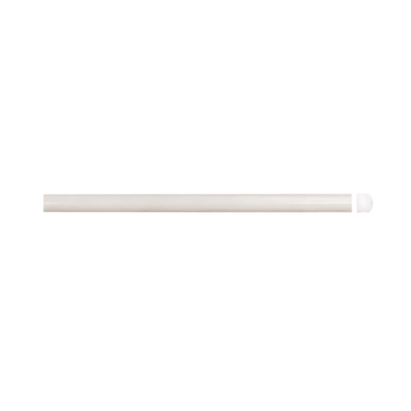 White Silk | Marble - 5/8x12 in. Pencil Moulding | Polished