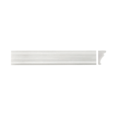 White Snow | Marble - 1.75x12 in. Special Chair Rail Moulding | Polished