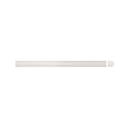 White Crystaline | Marble - 5/8x12 in. Pencil Moulding | Polished