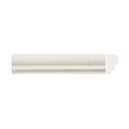 Creme Lyon | Limestone - 2x12 in. Type 1 Chair Rail Moulding | Honed