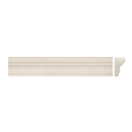 Creme Lyon | Limestone - 1.75x12 in. Chair Rail Moulding | Honed