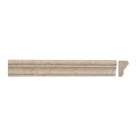 Creama Orro | Limestone - 1.75x12 in. Chair Rail Moulding | Honed