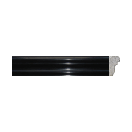 Black Velvet | Marble - 12 in. Chair Rail Moulding | Polished