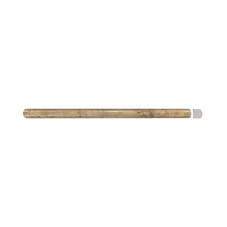 Sahara Gold | Marble - 5/8x12 in. Pencil Moulding | Polished
