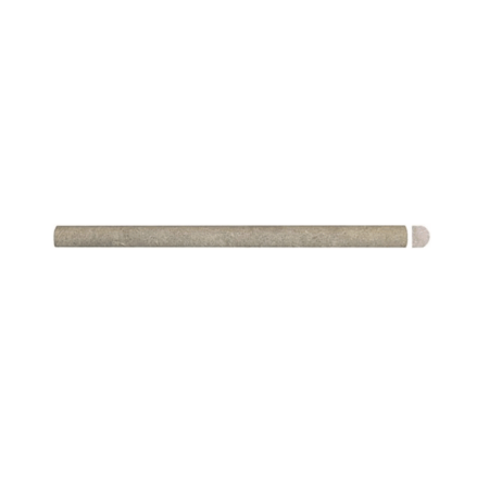 Olive Green | Limestone - 3/4x12 in. Pencil Moulding | Honed