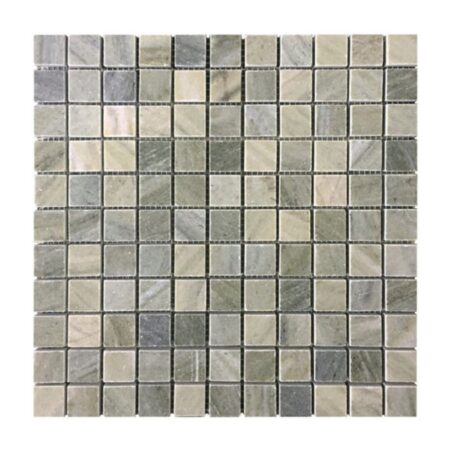 Verde Laguna | Marble - 1x1 in. Straight Joint Mosaic | Polished